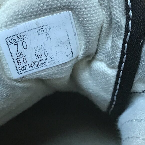 Vans Vintage Skate Skateboard Checkerboard Army Stripe Athletic Low Top Shoes - Picture 10 of 11